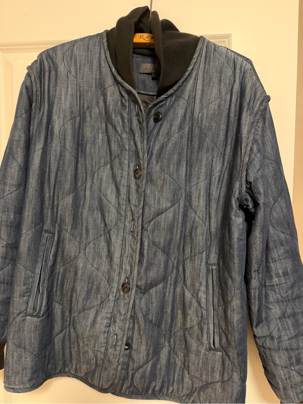 Rag and Bone Quilted Jean Jacket